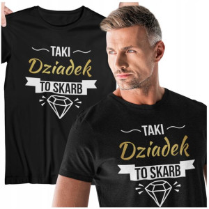 Koszulka Dla Dziadka Dziadek Skarb Prezent Święta