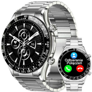 Zegarek SMARTWATCH Rubicon RNCE94 ROZMOWY KROKI SMS PULS FB