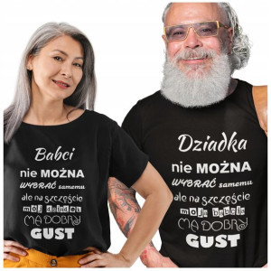 Prezent Dla Babci I Dziadka Zestaw Koszulek Święta