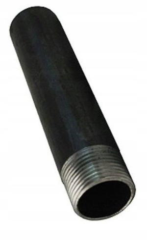 Króciec Sztucer Rura Czarna 1 Gwint 1 Cal 120mm