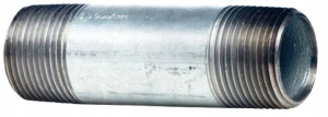 Króciec Rura Ocynk. Dwa Gwinty 1 1/2'' Cala 150mm