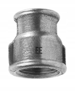 Złączka Mufa Redukcyjna Ocynk 1 1/2'' X 1 1/4''