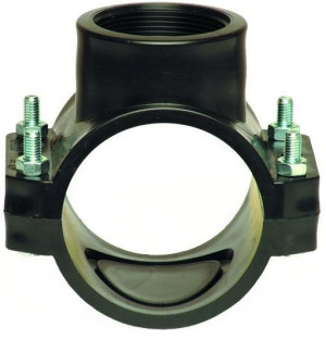 Obejma Opaska Pp Gw 3/4'' Na Rurę Pe 63 Zestaw