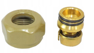 Złączka Adapter Pex 3,4''x16x2 Złoty