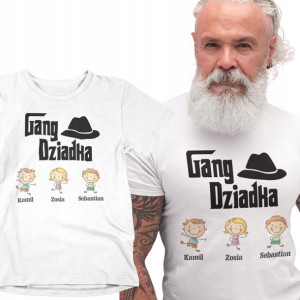 Gang Dziadka Koszulka Dla Dziadka Dzień Dziadka