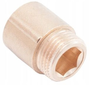 Przedłużka Mosiężna 1/2" Cala 30mm