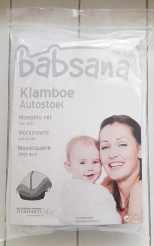 Moskitiera do fotelika, nosidełka Babsana Titanium Baby
