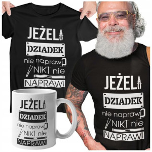 Koszulka Dla Dziadka Na Święta Dzień Dziadka Kubek