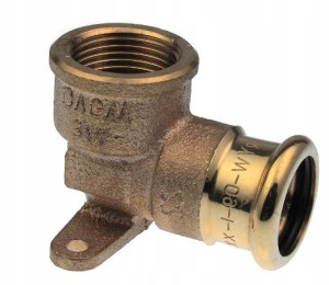 Kolano Z Łapami Do Miedzi 18 Mm X 1/2'' Zacisk