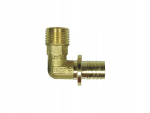 Tece Kolano Gz 25x3/4'' Mosiądz