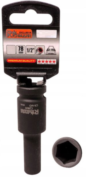 Nasadka Udarowa Długa 1/2' 13 Mm Zawieszka