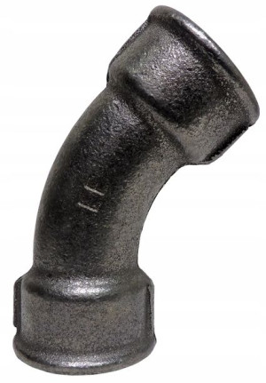 Łuk Kolanko Stal Czarna W/w 1 1/4'' Zawiercie