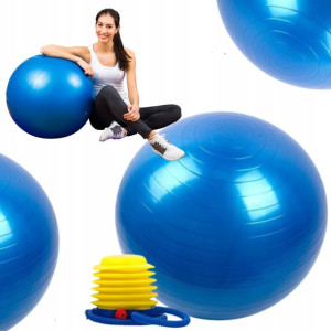 Pilka Fitness Gimnastyczna Do Cwiczen 55cm +pompka