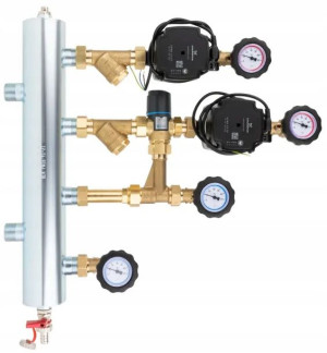 Zestaw mieszający ze sprzęgłem hydraulicznym BPS 9