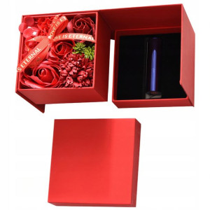 Flower Box Mydlane Roze Bukiet Pudełko Na Prezent