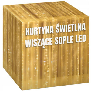 Kurtyna Świetlna Led Girlanda Wisząca Ogrodowa 3m