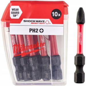 Bit Udarowy Shockwave Ph2 50mm - 10 Szt Opak.