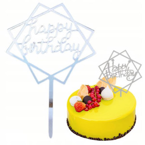 Topper Na Tort Dekoracja Napis Happy Birthday