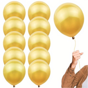Balony Zlote Lateksowe Zestaw Blyszczace Urodziny