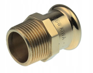 Złączka Nyplowa Gz Do Miedzi Cu 18 X 3/4'' Zacisk