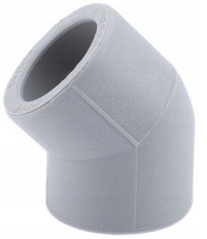 Kolano Pp 45st 50mm Polipropylen Zgrzew