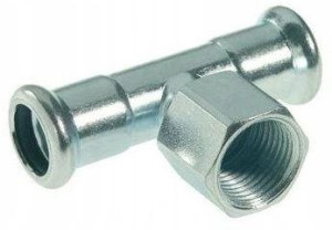 Trójnik Gw Kan-therm Steel 22 X 3/4'' X 22