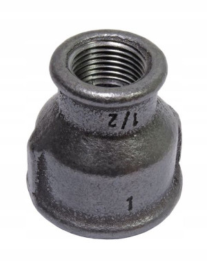 Złączka Mufowa Redukcyjna 1 X 1/2 Stal Czarna