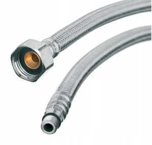 Wężyk W/z Do Baterii Oplot 50cm Krótki 1/2'' X M10