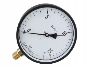 Manometr Rf 160 D201 0-16 Bar /45mm 1/2 Gz K. Tyl