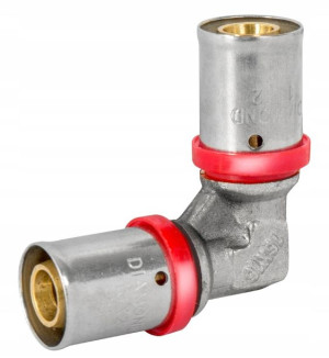 Kolano Zapr. En 1254-8, 16x20.podwójne Pex-al-pex