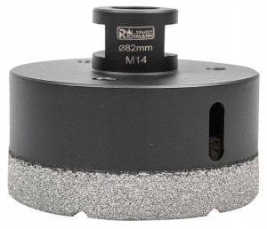 Otwornica Diamentowa 82mm M14 Wiercenie Na Sucho