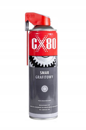 Smar Grafitowy Duo Spray Z Aplikatorem 500ml Cx-80