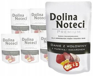 Dolina Noteci Wołowina, papyka, makaron 10x100g