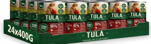 Tula pasztet dla psa 48x400g mix kurczak jagnięci