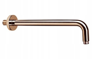 Ramię Natrysku Ścienne Złote Round Rose