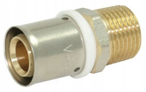 Pex Złączka Fi 25x3/4 Gz Zaprasowywna Zacisk