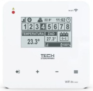 Moduł Pokojowy Tech Wifi 8s Mini Biały