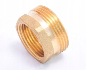 Redukcja mosiężna do wodomierza 1"x3/4"