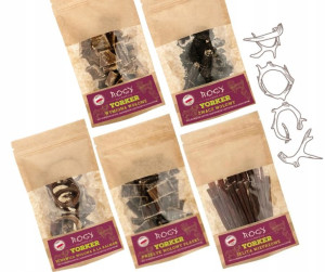 ROGY Naturalne suszone kawałki mięsa dla psa 5szt