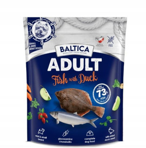 Karma dla Psa Kaczka Ryby Bałtyckie małych ras 1kg