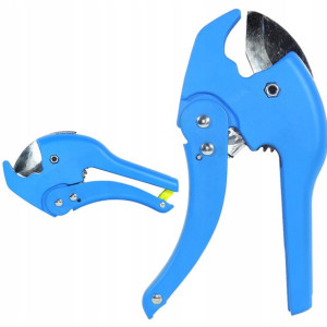 Nożyce Do Cięcia Rur (pe, Pex, Pp, Pvc) Niebieskie