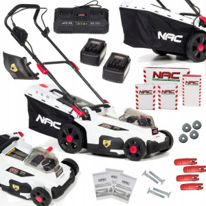 Mocna Kosiarka Akumulatorowa Elektryczna Nac 37cm