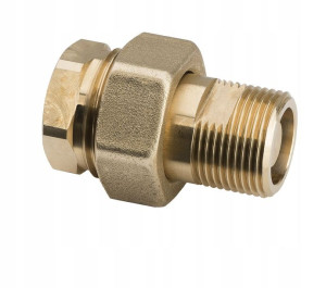 Półśrubunek 3/4'' Dn20 Z Zaworem Zwrot.do Naczynia