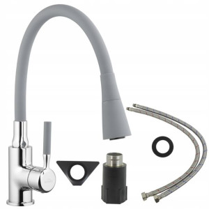 Bateria Zlewozmywakowa Pogo Szara Bz-80-l05