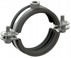 Obejma Uchwyt Z Gumą Duo 3/4'' 26-30 Mm Mocna