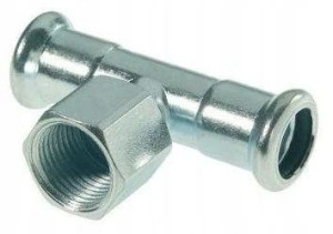 Trójnik Gw Kan-therm Steel 35 X 1/2'' X 35