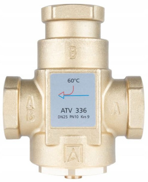 Afriso Zawór Temperaturowy Atv 336 1'' 60°c 9m3/h