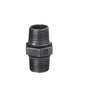 Nypel 1/2'' Stal Czarny