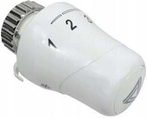 Głowica Termostatyczna Biała Cosmo M30x1,5