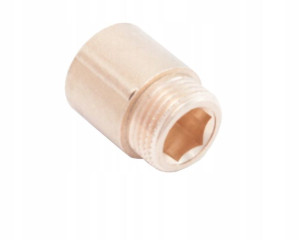 Przedłużka Mosiężna 1/2" Cala 50mm 5cm